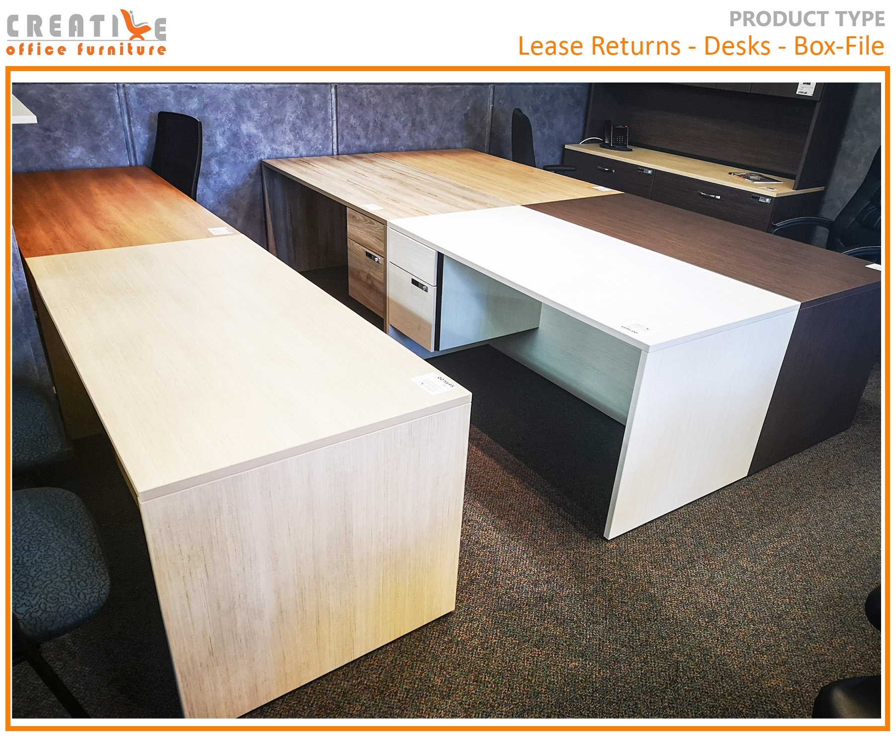 Pre Owned Office Furniture Creative Office Furniture   13 Desk 1 